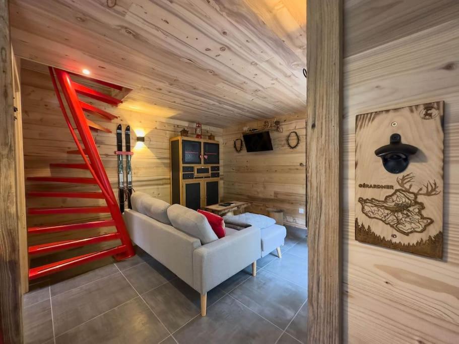 Le Refuge Perche Du Saut De La Bourrique Spa, Terrain Cloture Gérardmer Exteriér fotografie