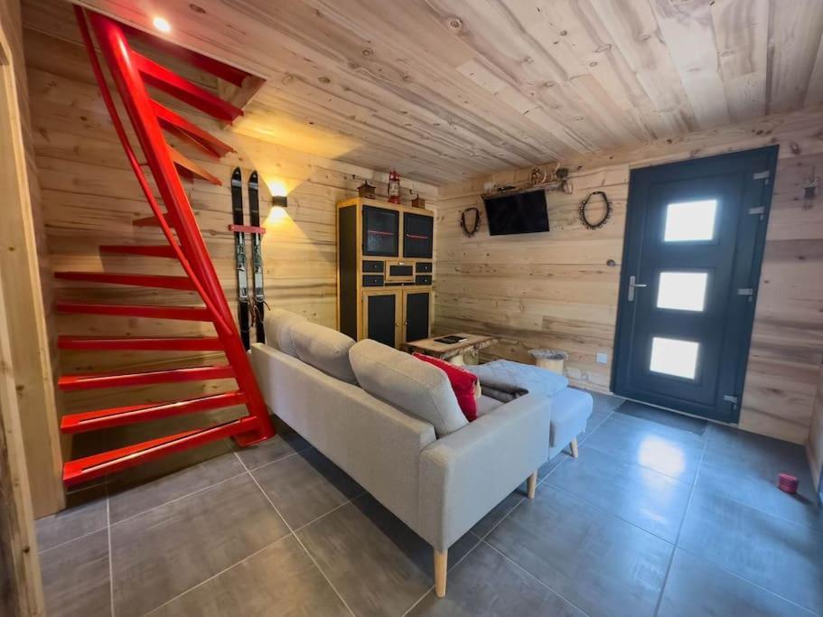 Le Refuge Perche Du Saut De La Bourrique Spa, Terrain Cloture Gérardmer Exteriér fotografie