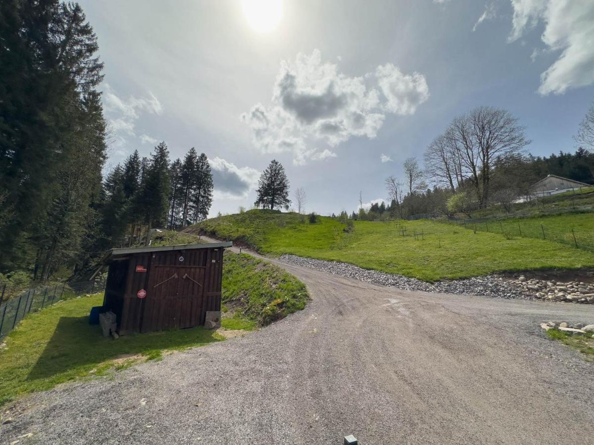 Le Refuge Perche Du Saut De La Bourrique Spa, Terrain Cloture Gérardmer Exteriér fotografie